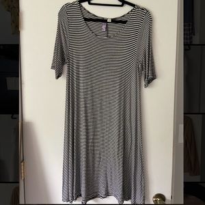 Striped T Shirt Dress